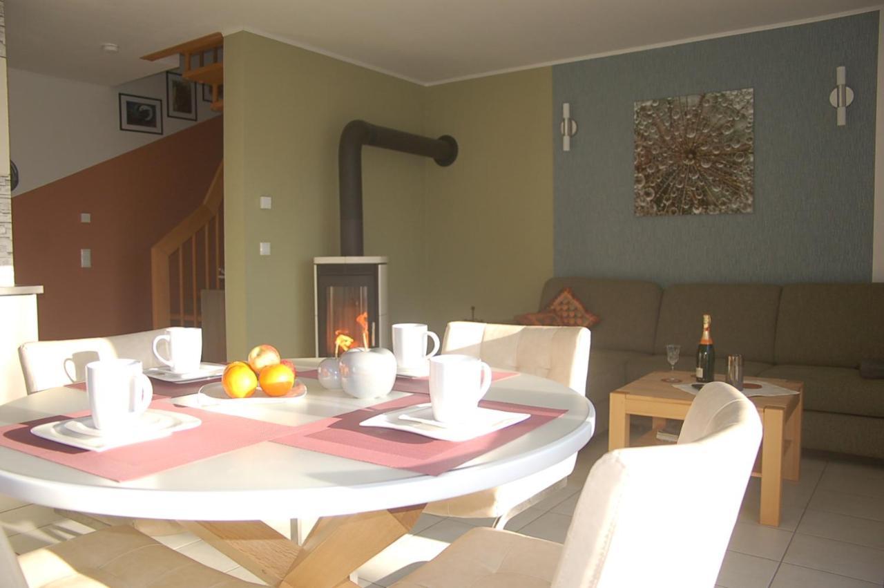 Behagliches Ferienhaus Zaunkoenig -Mit Kamin Und Sauna Tanne Kültér fotó